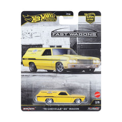 Luxury Super Car Model Toy 70 Chevelle SS Wagon HOT WHEELS FPY86