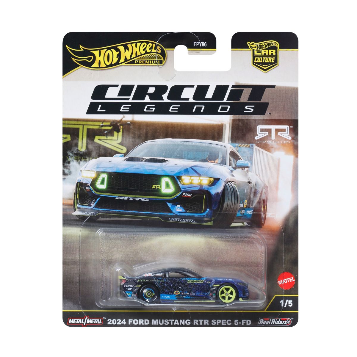 Đồ Chơi Mô Hình Siêu Xe Sang Trọng Ford Mustang Rtr Spec 5-FD HOT WHEELS FPY86