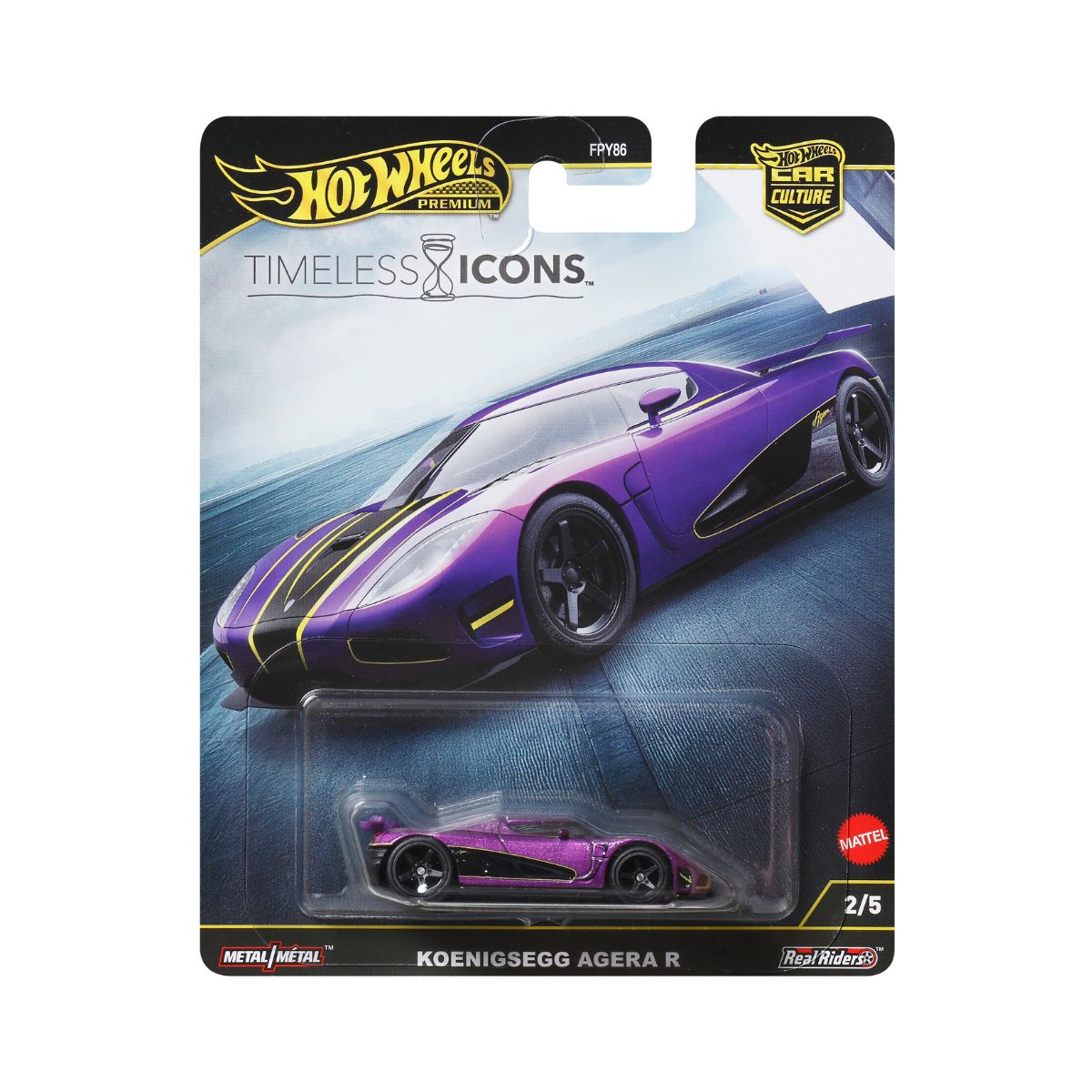 Luxury Supercar Model Toy Koenigsegg Agera R HOT WHEELS FPY86