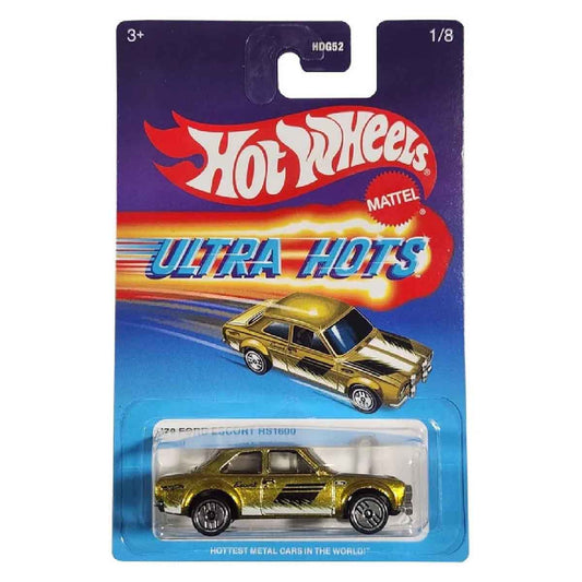 Đồ Chơi Siêu Xe Ultra Hots - 70 Ford Escort Rs1600 HOT WHEELS HDG52