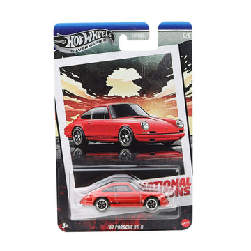 Đồ Chơi Mô Hình Siêu Xe Vintage 67 Porsche 911 R HOT WHEELS HRT81