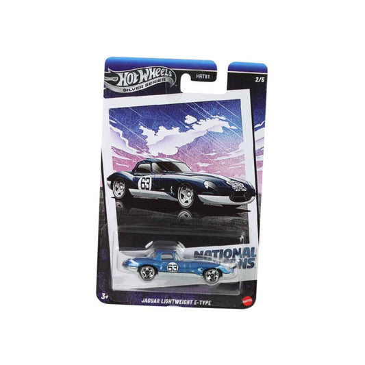 Đồ Chơi Mô Hình Siêu Xe Vintage Jaguar Lightweight E-Type HOT WHEELS HRT81