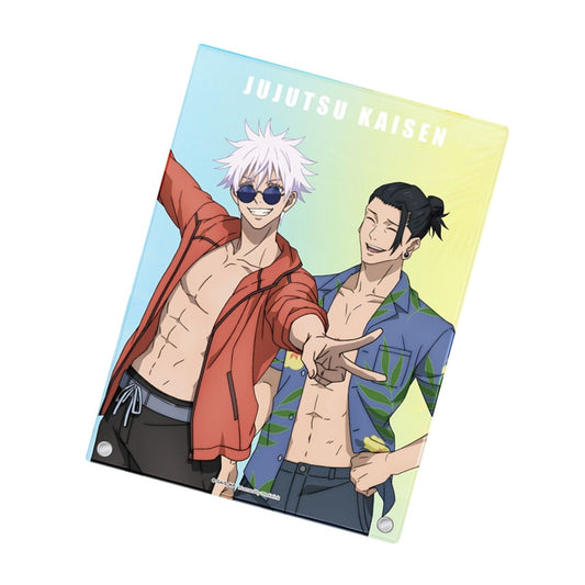 Đồ Chơi Tấm Nhựa Trang Trí Gojo Và Geto Bãi Biển Jujutsu Kaisen SUNRISEPOP JKAC099