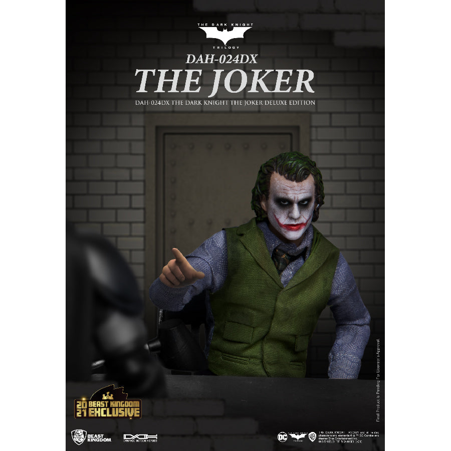 The Dark Knight The Joker Deluxe Edition BEAST KINGDOM DAH-024DX Collectible Figure