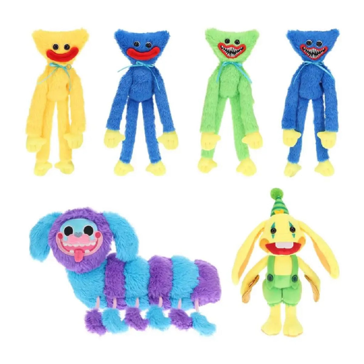Thú Nhồi Bông Huggy Wuggy Phiên Bản Vàng Vui Vẻ Series 2 POPPY PLAYTIM