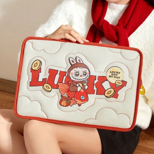 Túi Đựng Laptop Wealthy Snake's New Year Celebration-LABUBU POP MART IP THE MONSTER 6931571051099